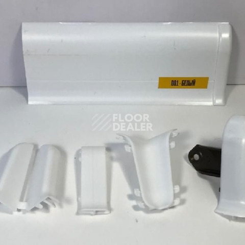 Плинтус Плинтус Ideal Comfort 55mm Белый 001 фото 1 | FLOORDEALER